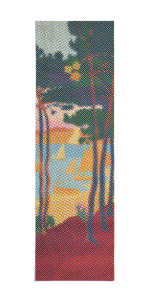 Wall Hanging . SIGNAC . SAILS AND PINES . edited by muse