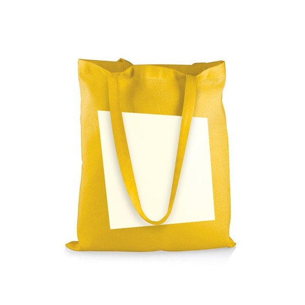 Tasche . QUADRAT GELB . edited by muse