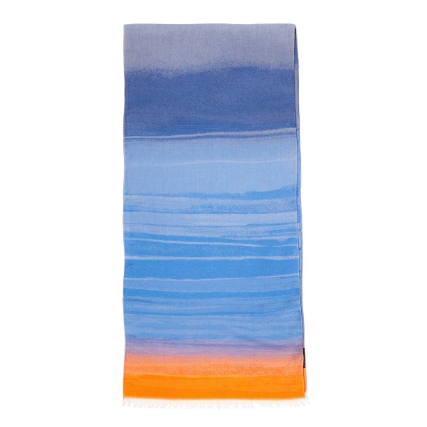 HORIZON . Scarf . blue orange . edited by muse