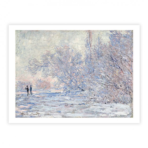 Fine Art Print . FROST AT GIVERNY