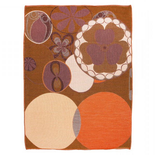 HILMA AF KLINT . Blanket : RAUNER FOR MUSE . exclusive