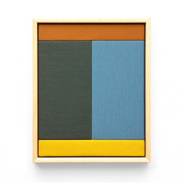 FIELD FRAMES . 20 . Ochre / Greenish Grey / Mid Blue / Yellow . Ltd. Ed.