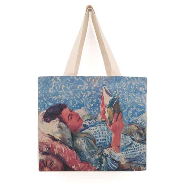 Book Bag . AVANTGARDE . Woman Reading . edited by muse