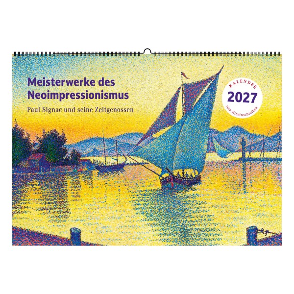 Wall Calendar 2027 . MEISTERWERKE DES NEOIMPRESSIONISMUS