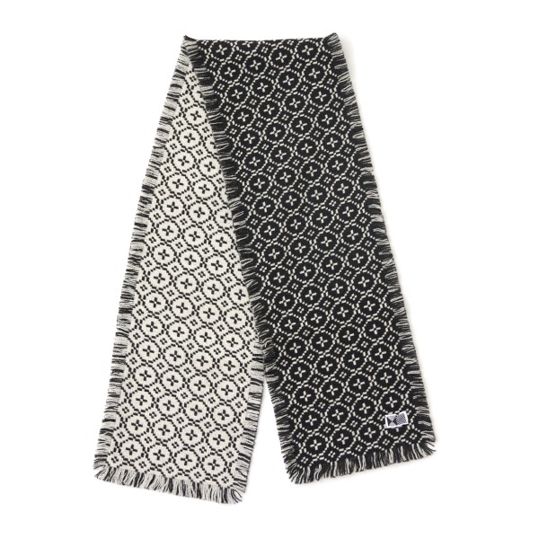 Scarf. KIJINOKANOSEI . Kazaguruma black
