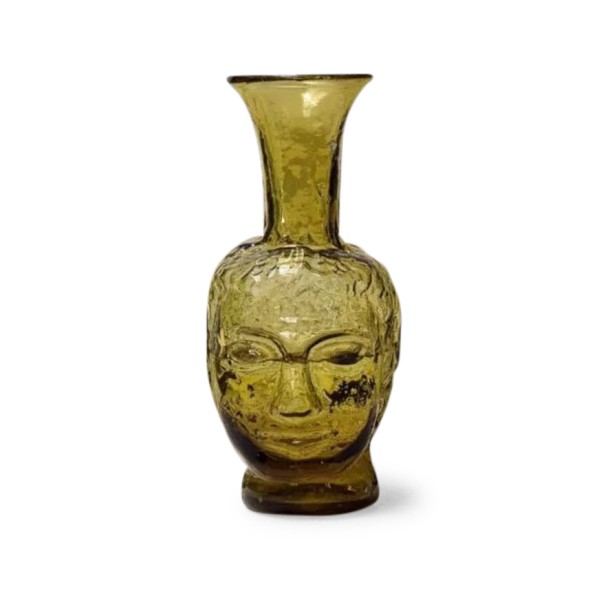 Vase . KOPF YELLOW