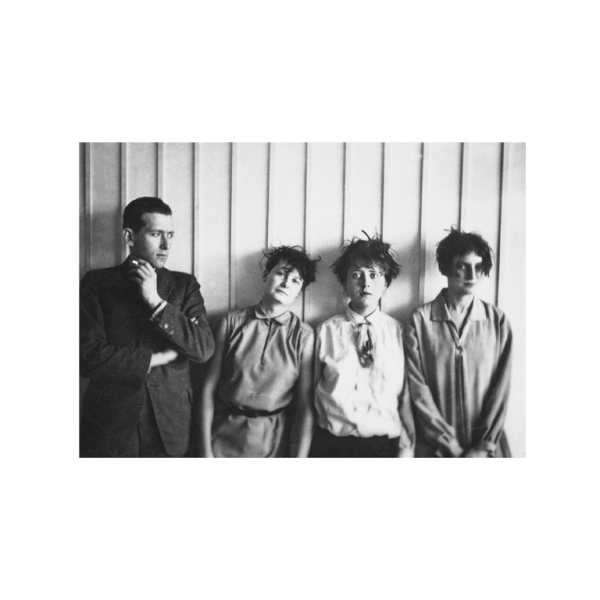 Print A4 . MARCEL BREUER MIT SEINEM HAREM . edited by muse