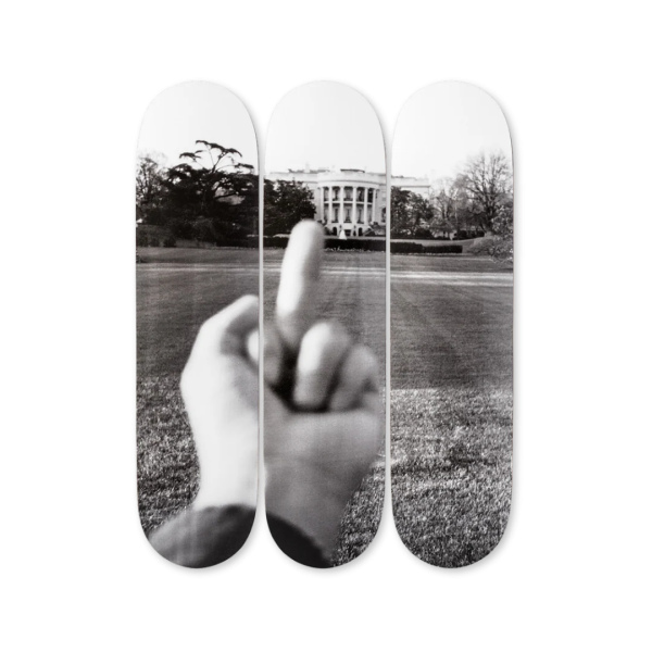 Skateboard 3er Set . AI WEIWEI . WHITE HOUSE . Ltd. Ed.