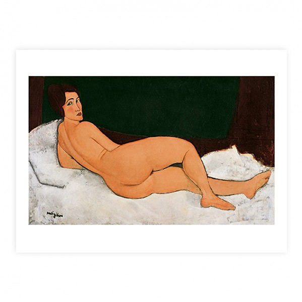 Fine Art Print . NU COUCHÈ