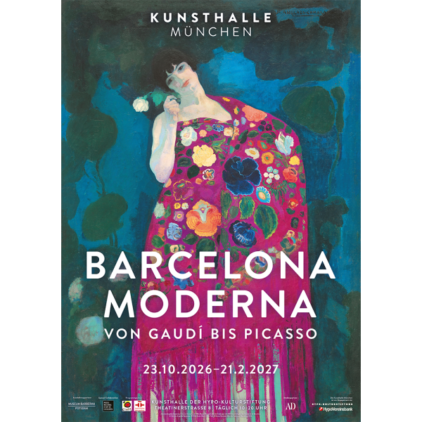Poster 44 . BARCELONA MODERNA . Exhibiton Poster
