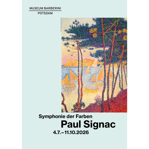 PST 131 Exhibition poster Signac Sails and Pines