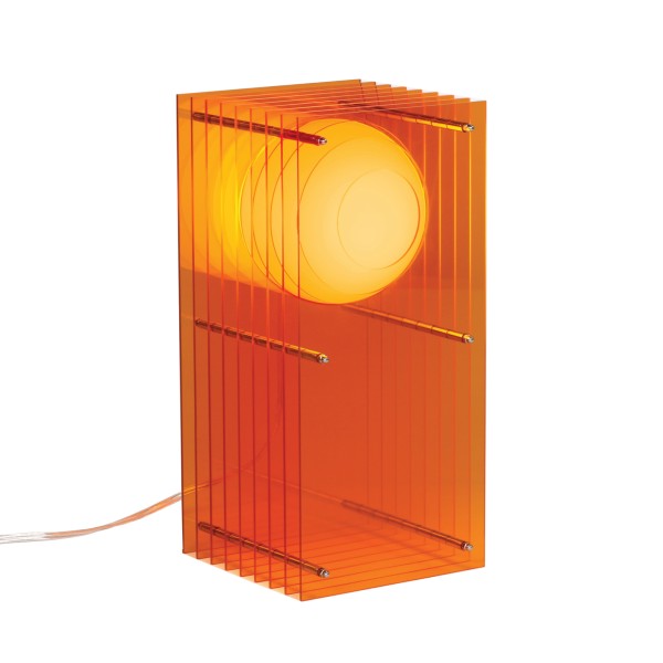 Lamp . RECTANGLE . Orange