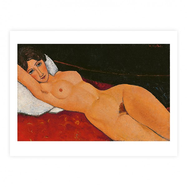 Fine Art Print . RECLINING NUDE