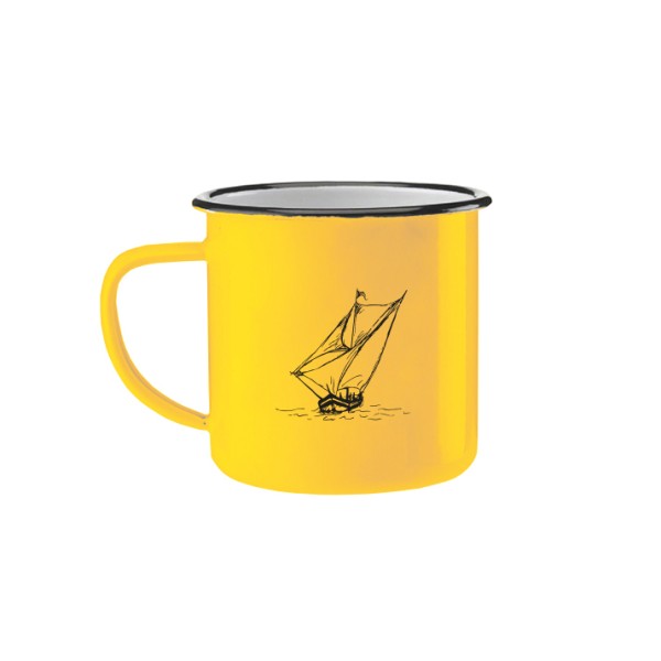 Mug . SIGNAC . Sailboat . edited by muse