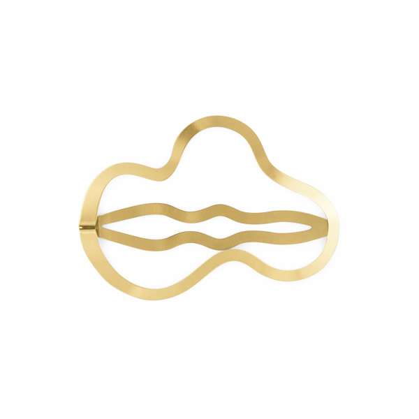 Haarclip . GRETA . CLINQ . gold